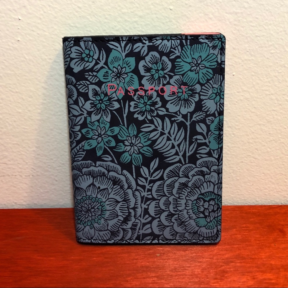 J Crew Women’s Navy Passport Wallet